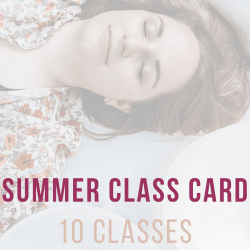 Summer Class Card