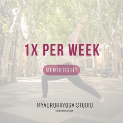 1x per week abonnement